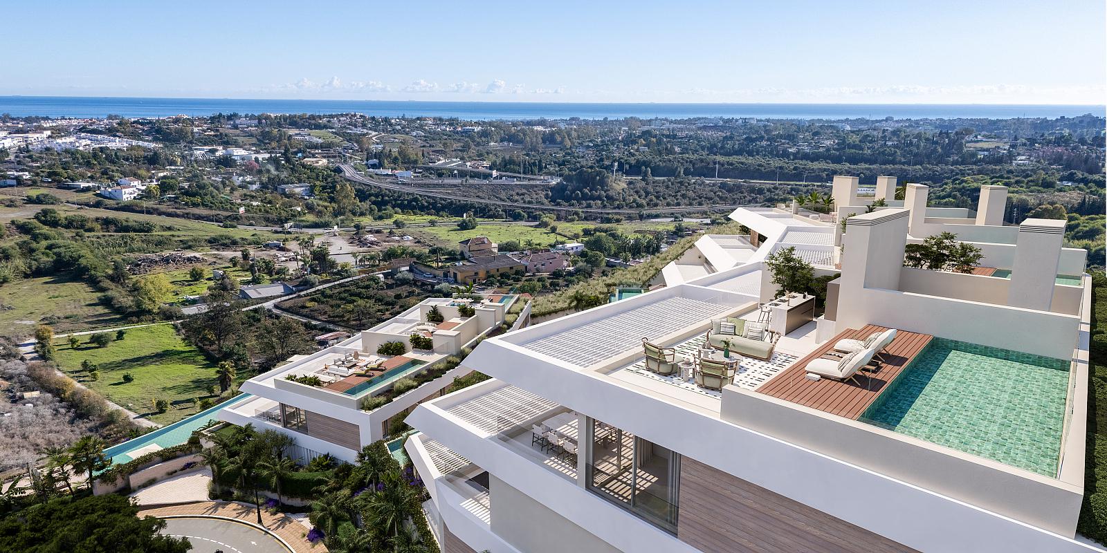 Apartments in Los Arqueros, Benahavís (AGP-01060) — photograph 2